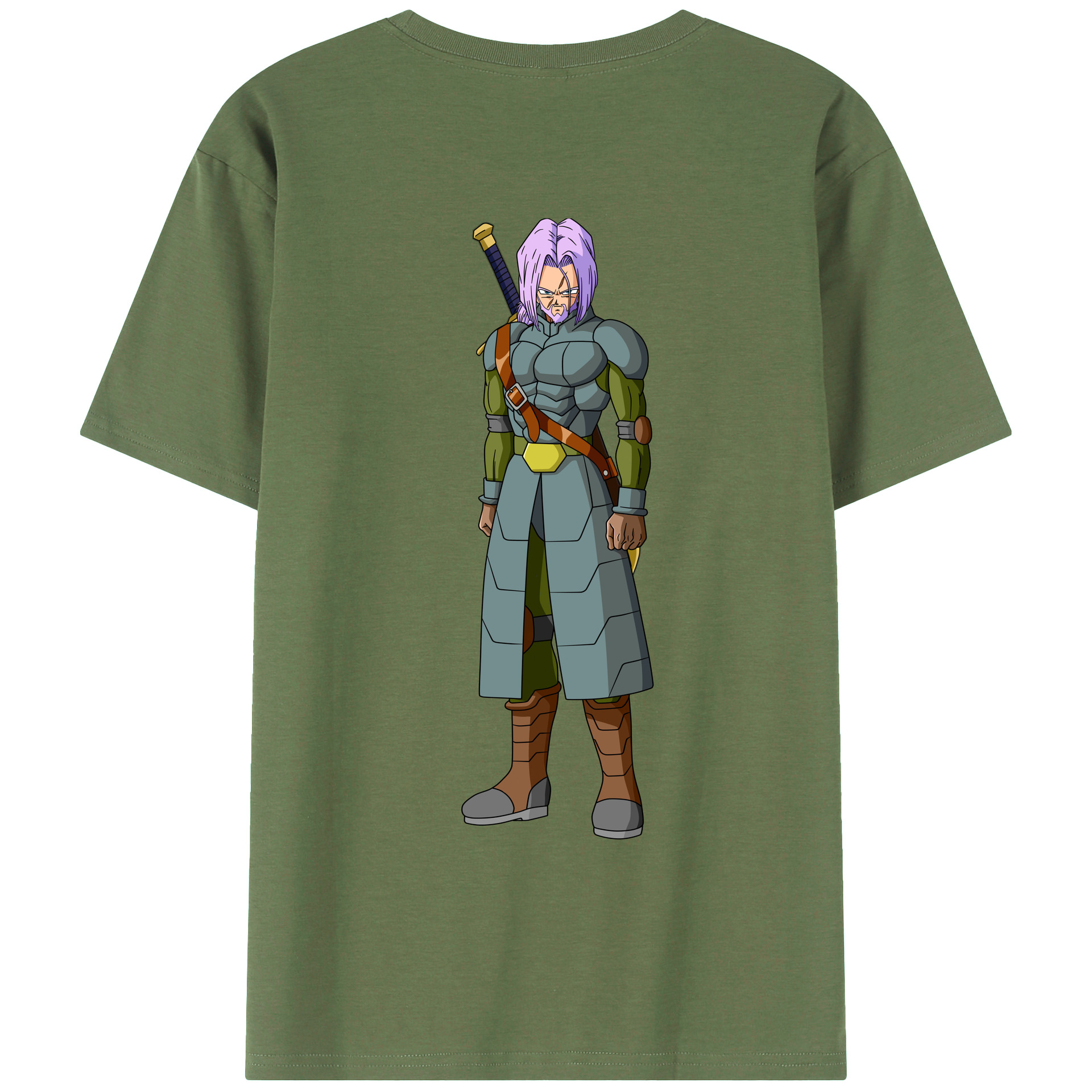 （画像用） ドラゴンボール DRAGON BALL 綿100％ メンズ半袖Tシャツ（バックプリント） 通気性
